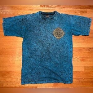 Vintage 90s Celtic Puzzle Double Graphic T Shirt XL
